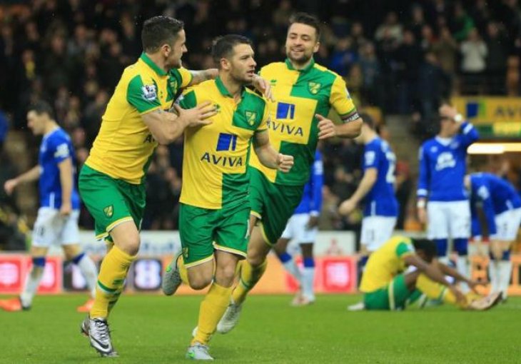Hoolahan donio bod Norwichu protiv Evertona