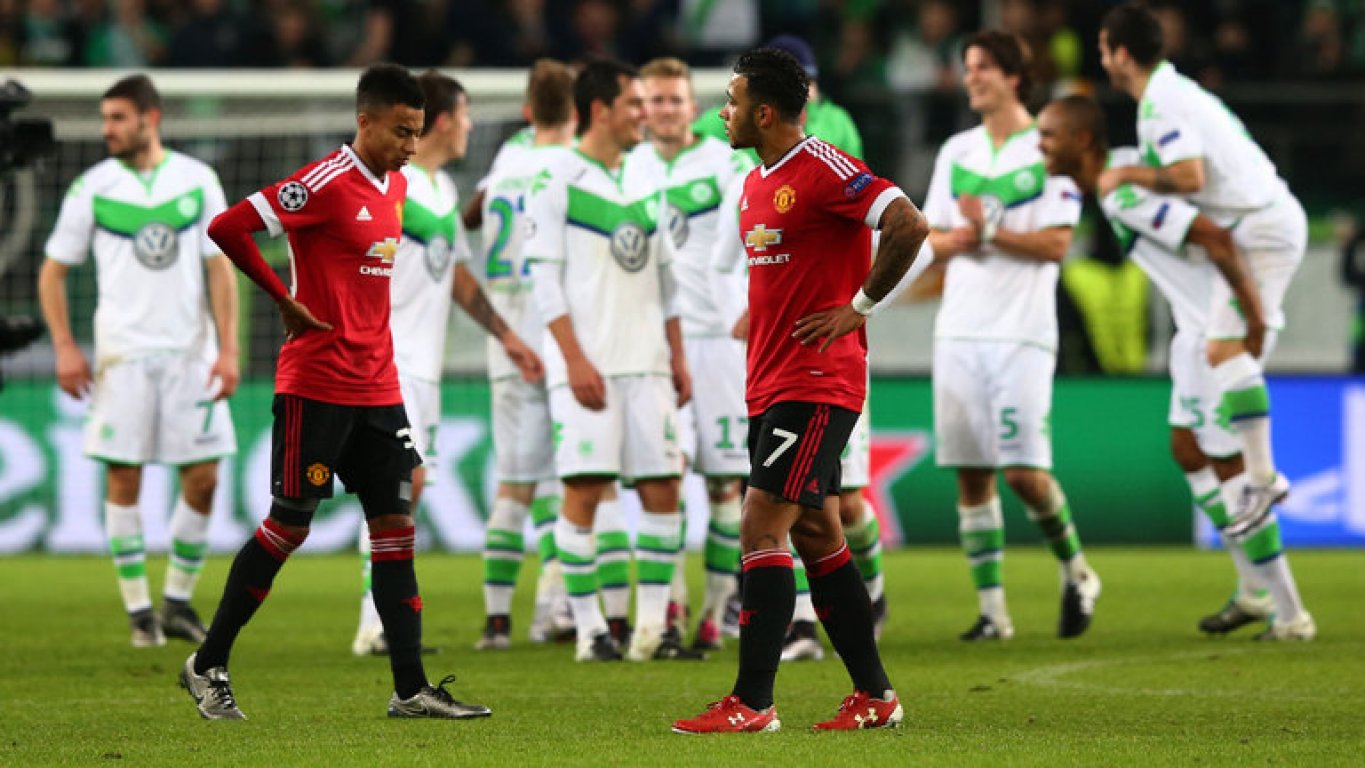 jesse-lingard-memphis-depay-manchester-united-champions-league-wolfsburg