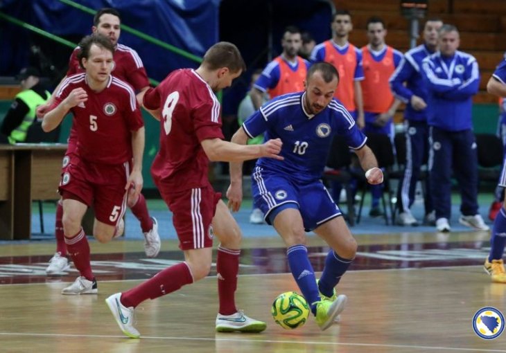 Futsal selekcija Bosne i Hercegovine savladala Latviju za kraj kvalifikacija