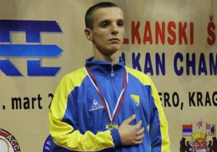 Sjajan uspjeh: Ervin Galić osvojio bronzu na Balkanskom prvenstvu u karateu