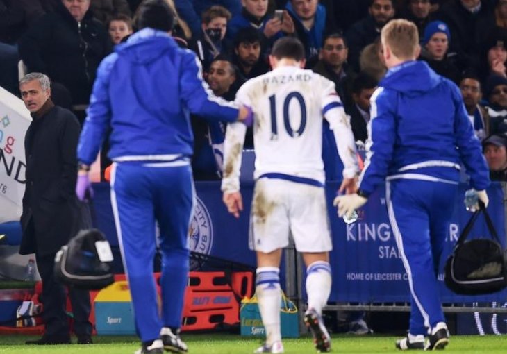 Hazard odglumio povredu protiv Leicestera kako bi otjerao Mourinha?