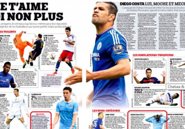Francuski L’Equipe objavio nogometni “zid srama”, na njemu je i jedan Zmaj