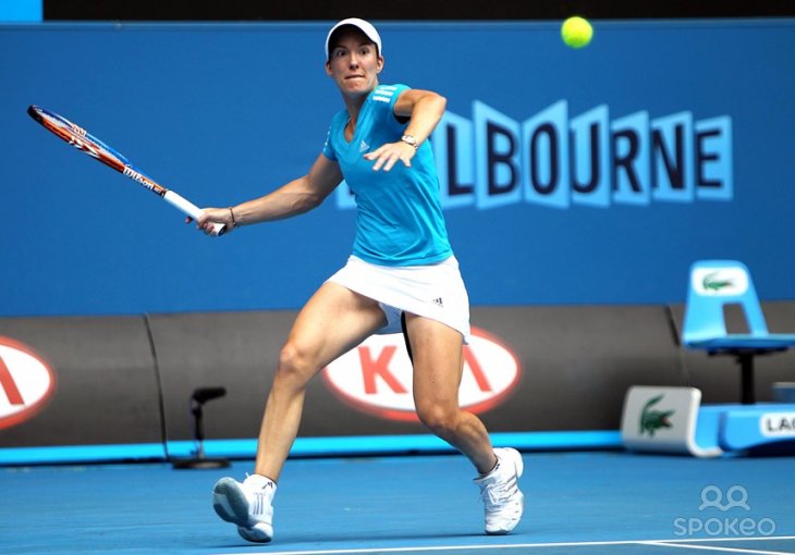 Legendarna Justine Henin postala trener Eline Svitoline