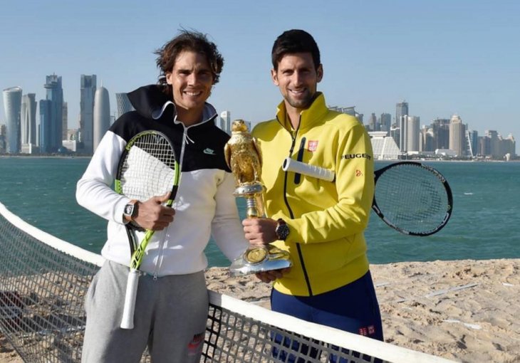 Đoković i Nadal odigrali meč na plaži