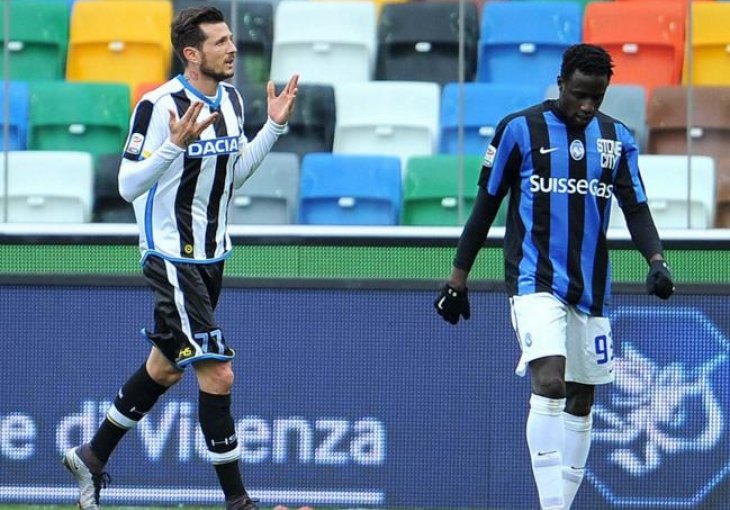Udinese nanio treći uzastopni poraz Atalanti