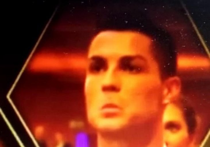 Da li ste vidjeli reakciju Cristiana Ronalda u trenutku proglašenja?
