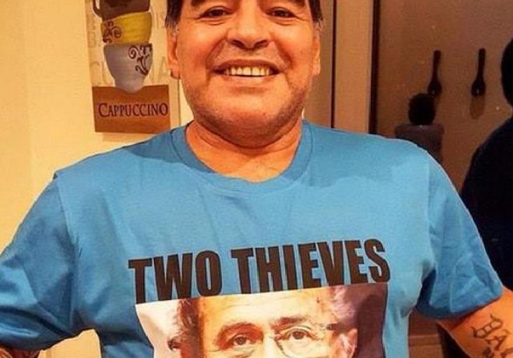 Maradona ismijao Blattera i Platinija: 