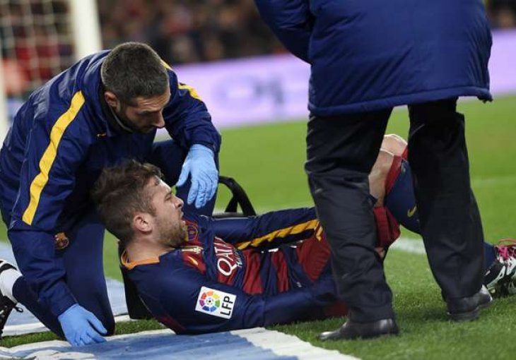 Jordi Alba povrijedio zadnju ložu