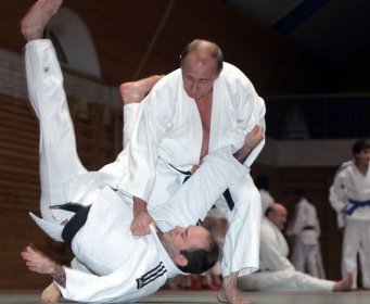 Putin trenirao judo sa reprezentativcima Rusije