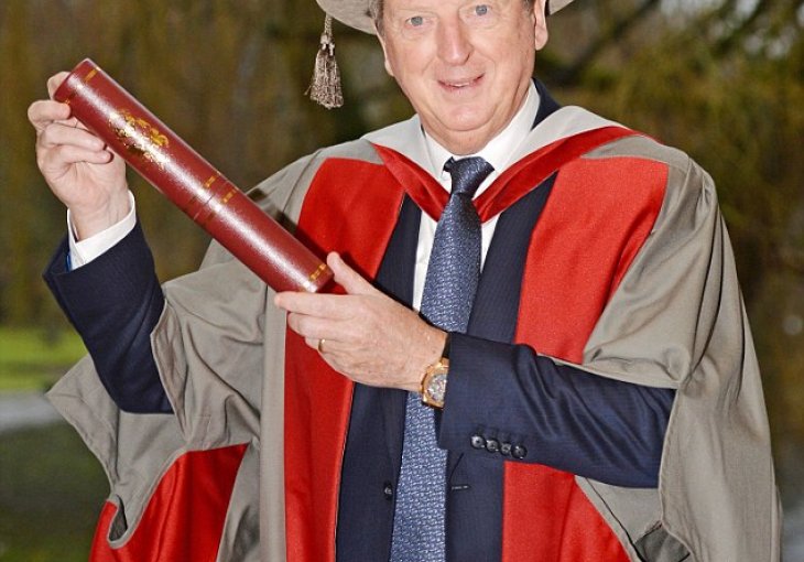 Roy Hodgson diplomirao: Engleski trener nagrađen doktoratom 