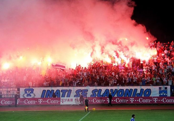 Haos na ulicama Osijeka: Kohorta i Ultrasi pravili nerede