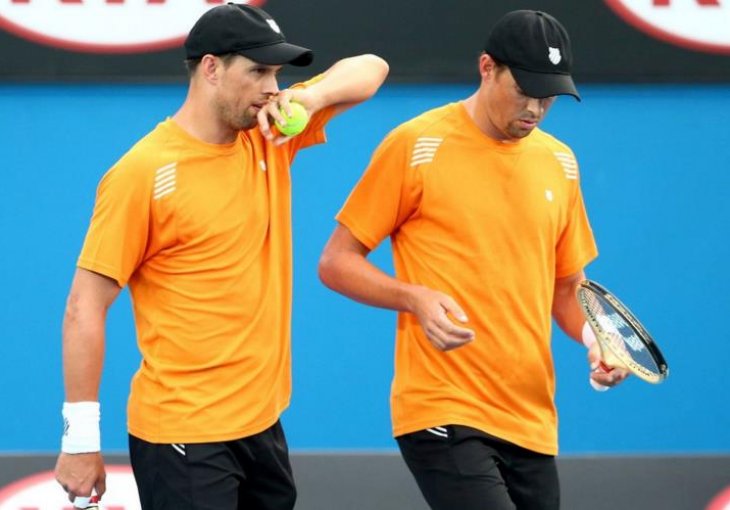 Braća Bryan treću godinu uzastopno ispali u osmini finala AO