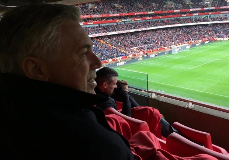 Ancelotti u Londonu: Mediji nagađaju da je posmatrao Jamieja Vardyja