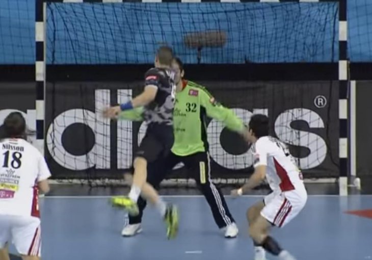 Alilović primio spektakularan gol: Na ovu akrobaciju Srbina mogao je samo zapljeskati
