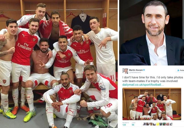 Bivši igrač Arsenala kritikuje igrače: Zašto se stalno slikate?