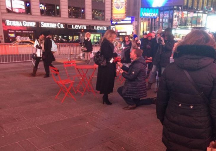 Brendan Rodgers zaprosio djevojku u centru New Yorka