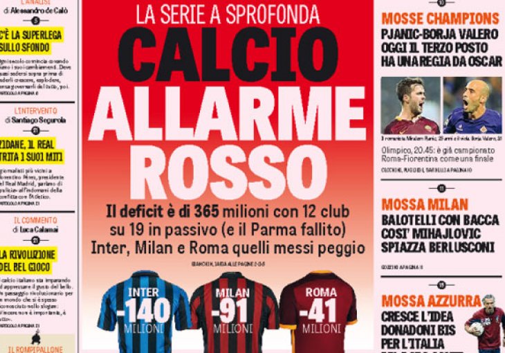 Serie A propada, klubove čeka sudbina Parme? 