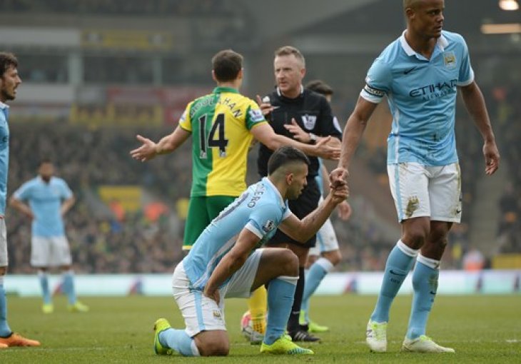 Manchester Cityju samo bod protiv Norwicha