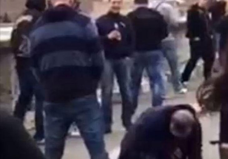 Sraman čin: Bahati huligan urinirao po beskućnici na ulicama Rima