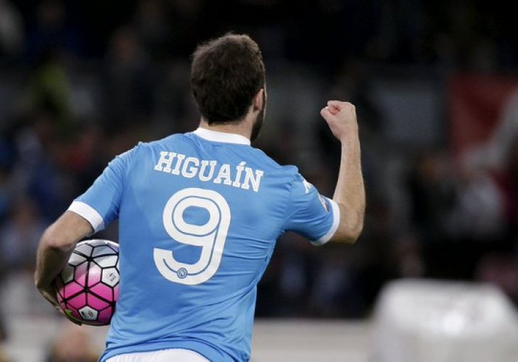 Gonzalo Higuain najbolji strijelac u najjačim ligama Evrope