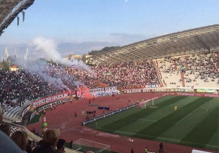 Hajduk dobio nezapamćenu kaznu zbog prijetnji i rasizma