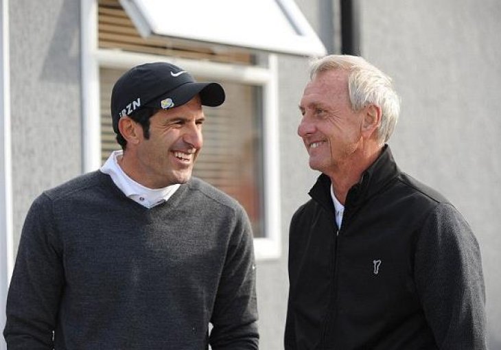 Luis Figo javno se oprostio od legendarnog Johana Cruyffa