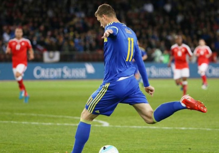 Džeko pogodio za prednost Zmajeva protiv Švicarske