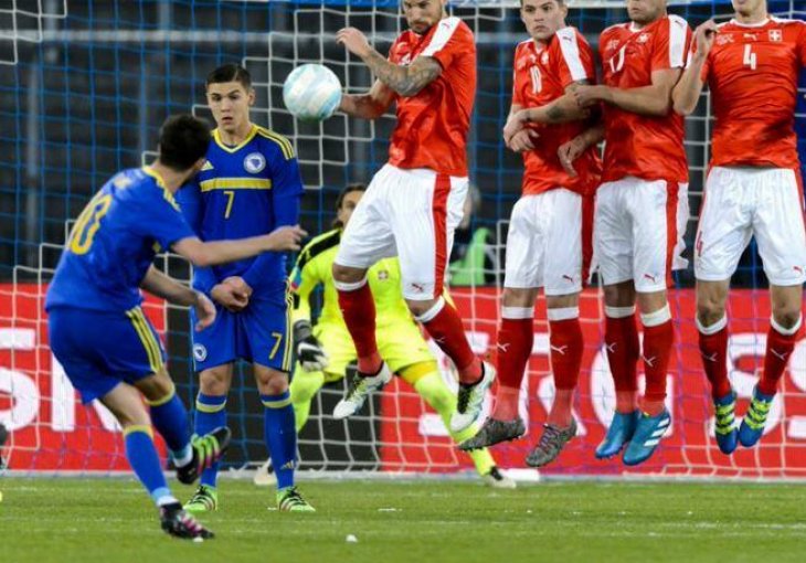 Pjanić majstorijom udvostručio prednost BiH nad Švicarskom