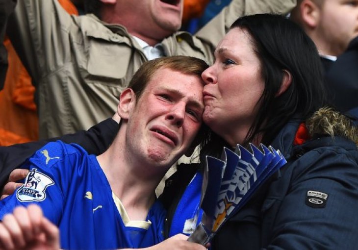 Suze radosnice: Pogledajte nevjerojatnu atmosferu nakon pobjede Leicestera