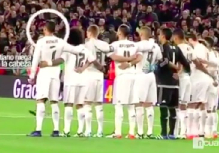 Odvratno: Tokom minute šutnje odjekivalo 'madridske kurve' i 'Ronaldo pederčina'
