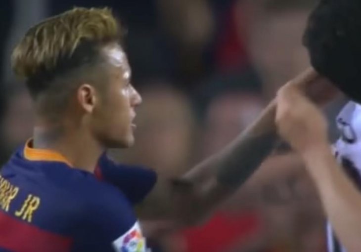Neymar ošamario igrača Valencije koji je slavio pobjedu!