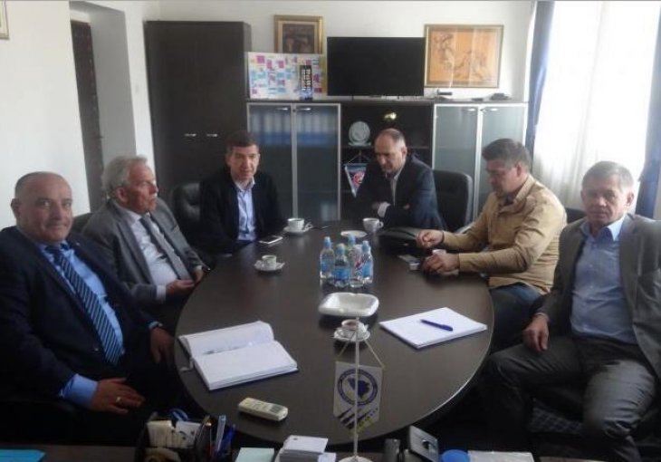 Predstavnici Fudbalskog saveza Srbije u posjeti FS BiH