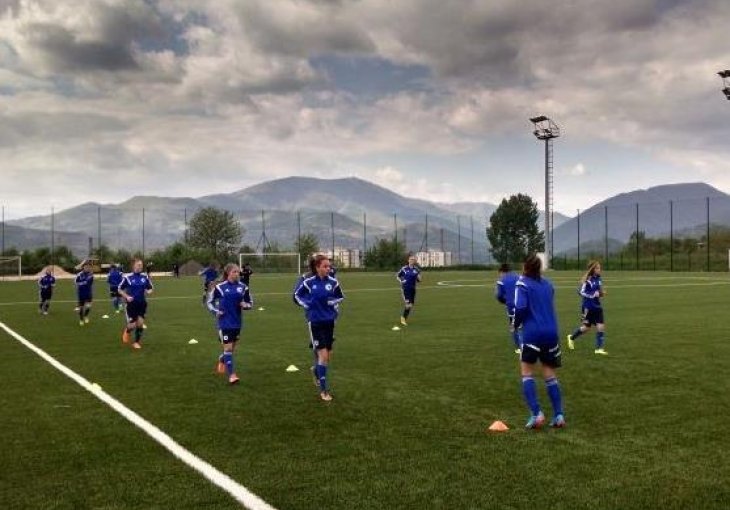 Ženska U16 reprezentacija BiH na pripremama u Zenici
