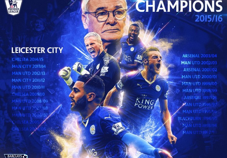 Leicester ostvario jedan od najvećih uspijeha u fudbalu