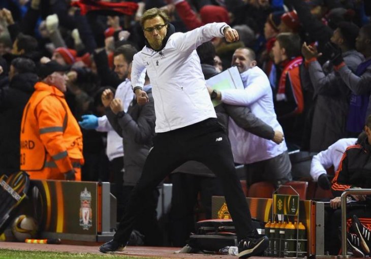 Jurgen Klopp u svom stilu proslavio gol svoje ekipe