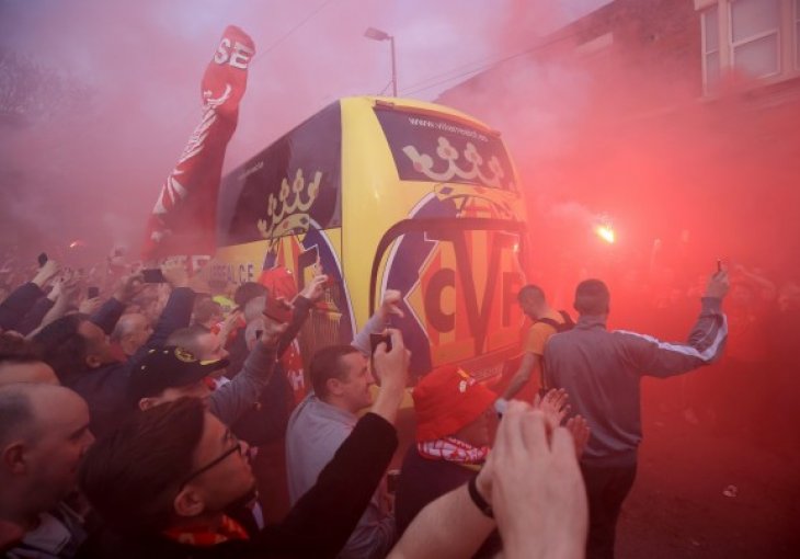 Ovako je ekipa Villarreala dočekana u Liverpoolu