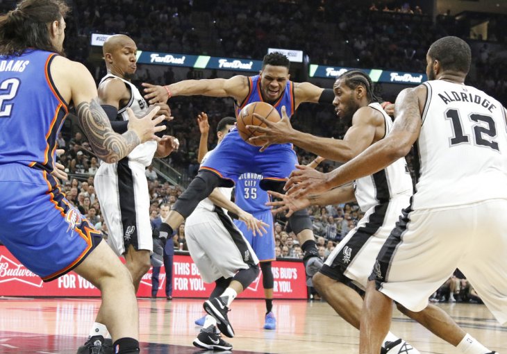 Sjajni Westbrook doveo Spurse na korak od eliminacije