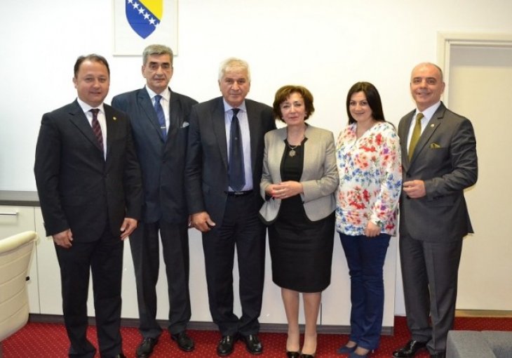Ministrica Dujmović primila delegaciju Olimpijskog komiteta BiH