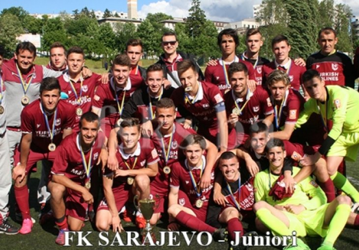Juniori Akademije FK Sarajevo osvajači Kupa Kantona Sarajevo