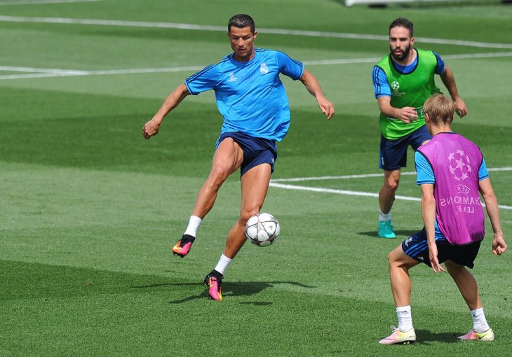 Ronaldo normalno trenirao uoči finala Lige prvaka