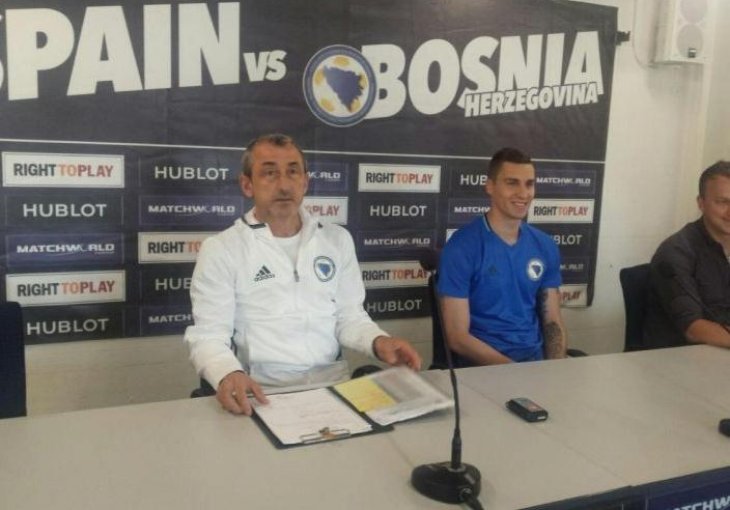 Baždarević: Meč sa Španijom je dobra prilika za naše igrače