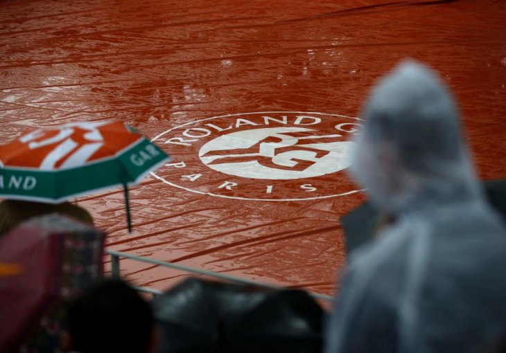 Pariz: Kiša opet kvari planove na Roland Garrosu