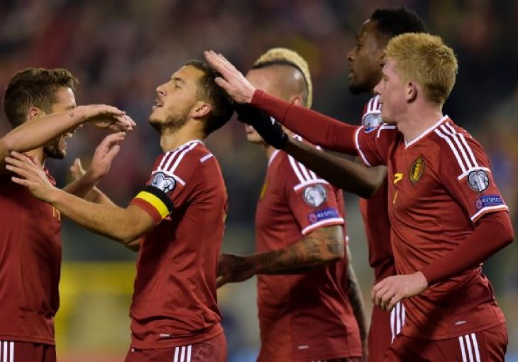 Kapiten Hazard predvodi Belgijance na Euru