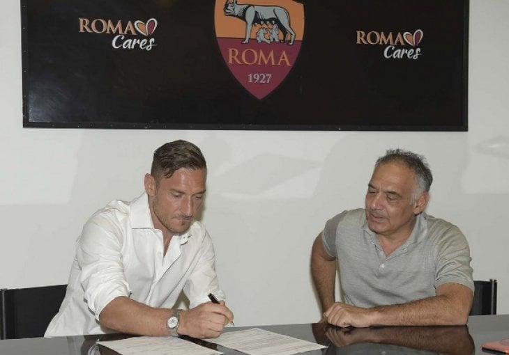 Bajka se nastavlja: Francesco Totti produžio ugovor sa Romom