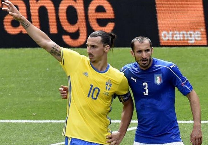 Chiellini je u svakom smislu zaustavio Zlatana Ibrahimovića