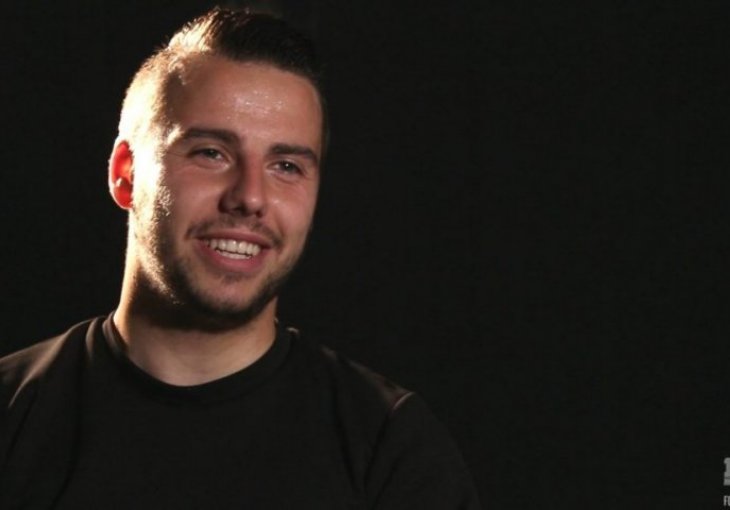 Dženis  Beganović - igrač koji je svojom borbenošću i golovima kupio srca navijača Plavih 