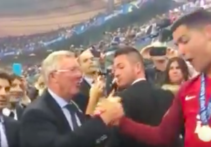 POGLEDAJTE kako je Ronaldo proslavio osvajanje Eura