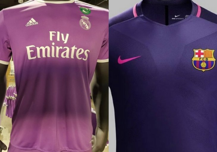 Rezervne garniture dresova Reala i Barcelone gotovo jednake