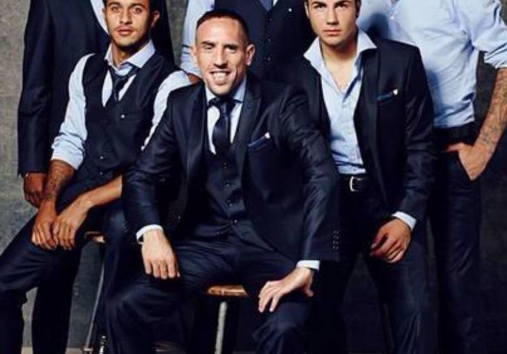 Šta Ribery nosi ispod svog ''odijela''?