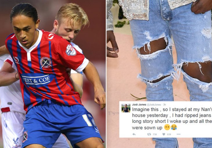 Šta se desi kad mladi engleski reprezentativac prespava kod svoje bake